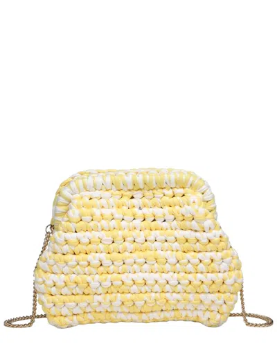 Moda Luxe Raya Clutch In Yellow