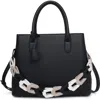 Moda Luxe Regalina Satchel In Black