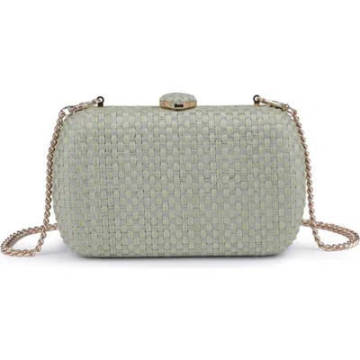 Moda Luxe Roxie Evening Bag In Sage