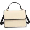 Moda Luxe Ruth Crossbody In Ivory Black