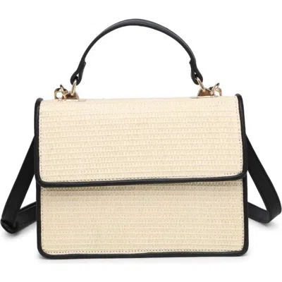 Moda Luxe Ruth Crossbody In Ivory Black