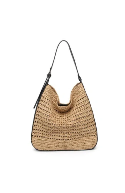 Moda Luxe Savannah Hobo In Black Natural