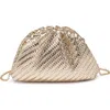 Moda Luxe Serena Crossbody Bag In Gold