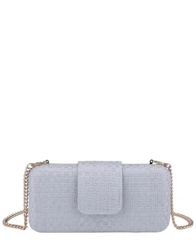 Moda Luxe Sylvi Clutch In Grey
