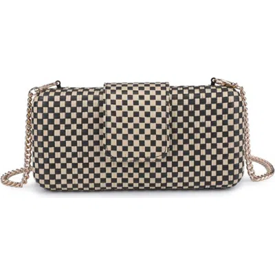 Moda Luxe Sylvi Evening Bag In Black Natural