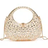 Moda Luxe Vianca Evening Bag In Gold