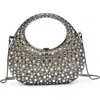 Moda Luxe Vianca Evening Bag In Smoke