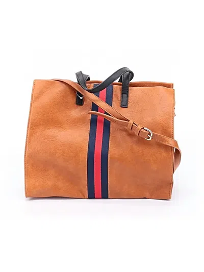 Pre-owned Moda Luxe Weekender In Tan