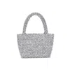 Moda Luxe Donna Evening Bag In Silver