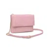 Moda Luxe Women's Fate Crossbody Bag In Pink In Pink