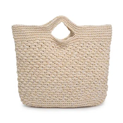 Moda Luxe Women's Marisol Tote Bag In Natural In White