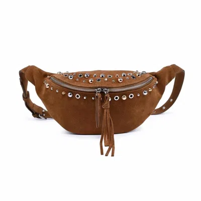 Moda Luxe Women's Star Fanny Bag In Cognac In Brown
