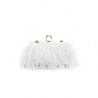 Moda Luxe Women's Va-va-voom Clutch In White