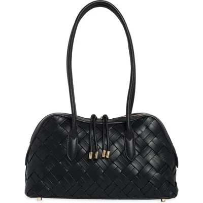 Moda Luxe Woven Shoulder Bag In Pattern