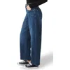 Mod/am Daisy Barrel Jeans In Blue
