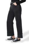 Mod/am Rexford Cuff Jeans In Black
