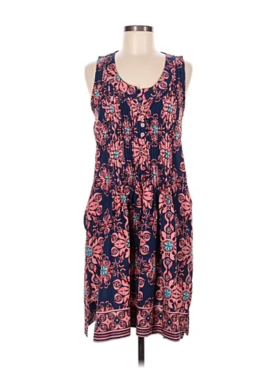 Pre-owned Modaposa Casual Dress In Blue