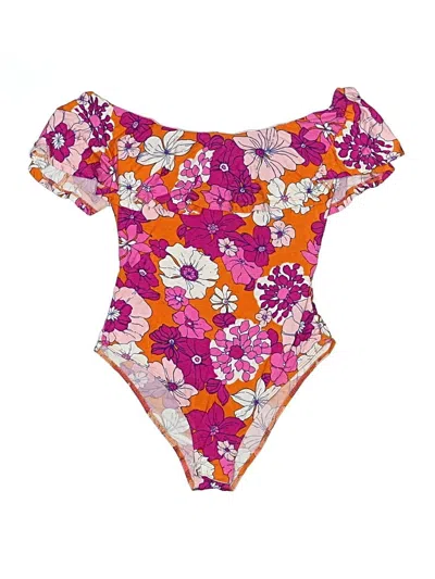 Pre-owned Modcloth Bodysuit In Pink