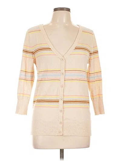 Pre-owned Modcloth Cardigan Sweater In Brown