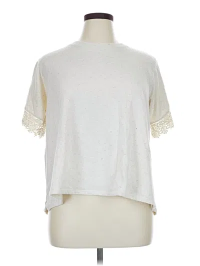 Pre-owned Modcloth Cardigan Sweater In Silver