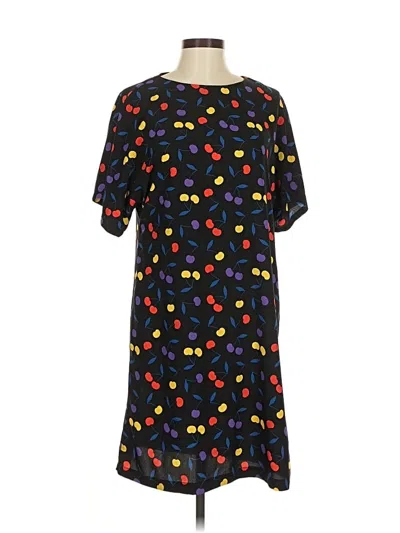 Pre-owned Modcloth Casual Dress In Black