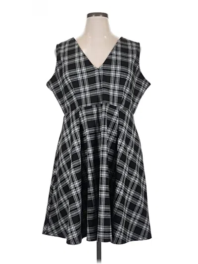 Pre-owned Modcloth Casual Dress In Black