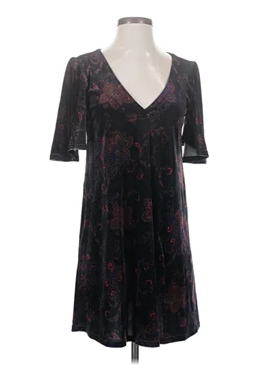 Pre-owned Modcloth Casual Dress In Black