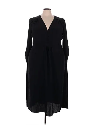 Pre-owned Modcloth Casual Dress In Black
