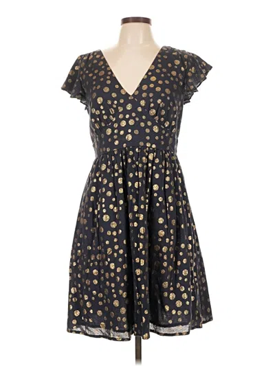 Pre-owned Modcloth Casual Dress In Black