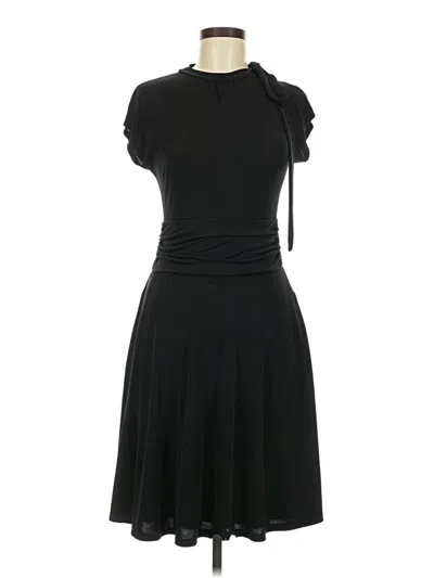 Pre-owned Modcloth Casual Dress In Black