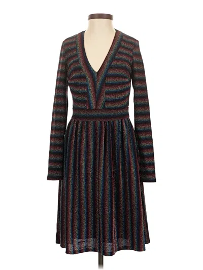 Pre-owned Modcloth Casual Dress In Black