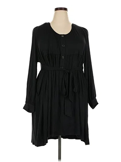 Pre-owned Modcloth Casual Dress In Black