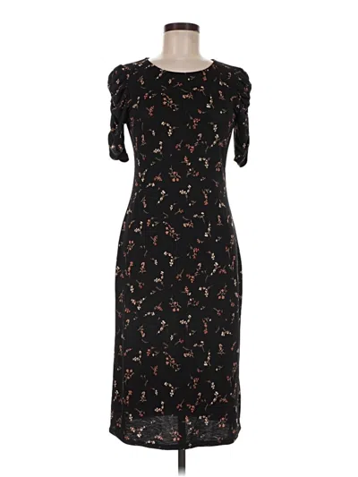 Pre-owned Modcloth Casual Dress In Black