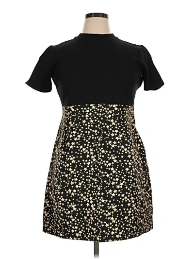 Pre-owned Modcloth Casual Dress In Black