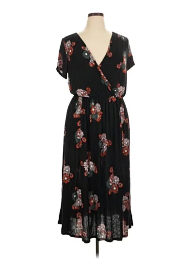 Pre-owned Modcloth Casual Dress In Black