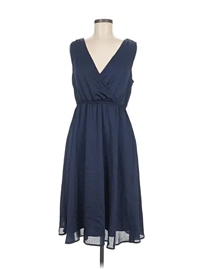 Pre-owned Modcloth Casual Dress In Blue