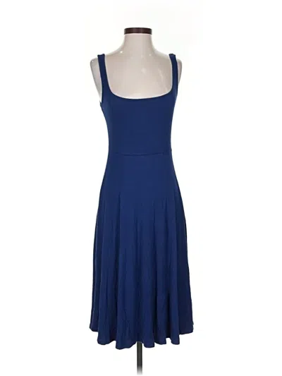 Pre-owned Modcloth Casual Dress In Blue