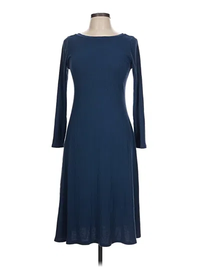 Pre-owned Modcloth Casual Dress In Blue