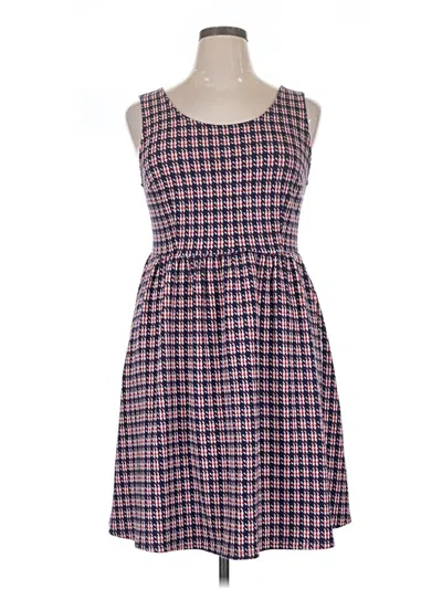 Pre-owned Modcloth Casual Dress In Blue