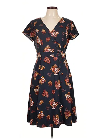 Pre-owned Modcloth Casual Dress In Blue