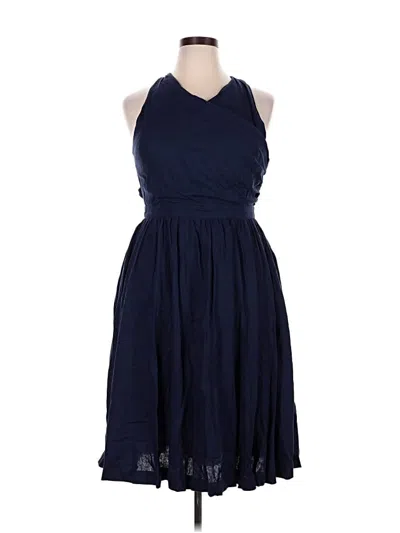 Pre-owned Modcloth Casual Dress In Blue