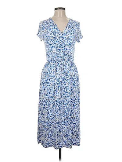 Pre-owned Modcloth Casual Dress In Blue