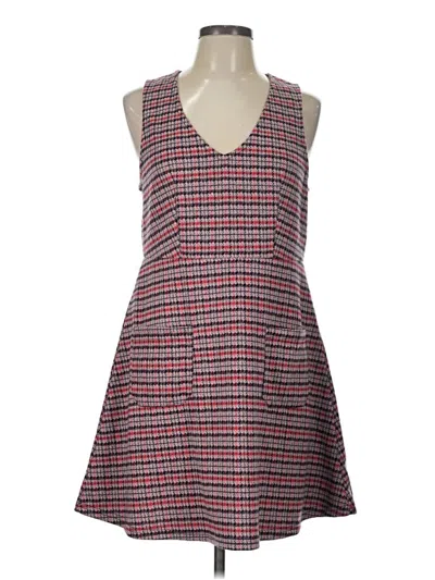 Pre-owned Modcloth Casual Dress In Gray