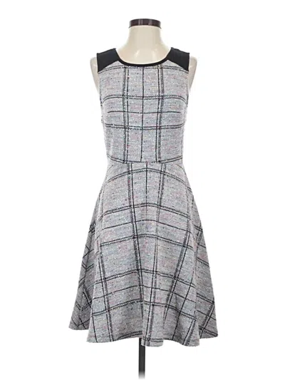 Pre-owned Modcloth Casual Dress In Gray