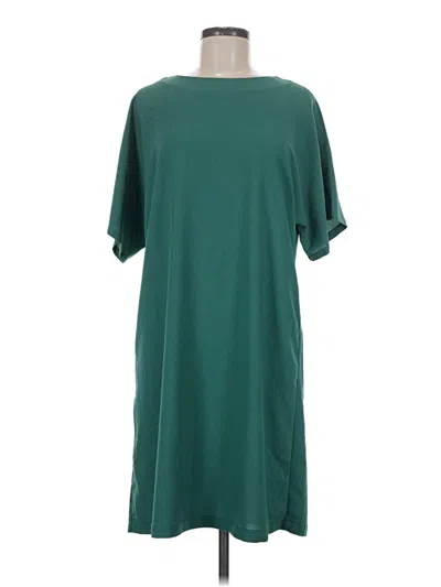 Pre-owned Modcloth Casual Dress In Green