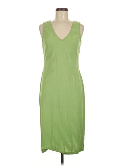 Pre-owned Modcloth Casual Dress In Green