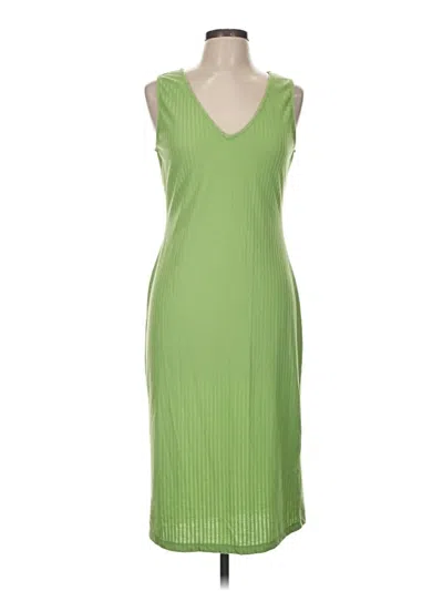 Pre-owned Modcloth Casual Dress In Green