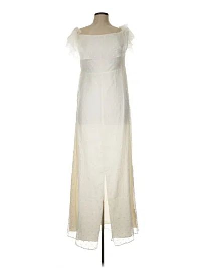 Pre-owned Modcloth Casual Dress In Ivory