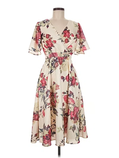 Pre-owned Modcloth Casual Dress In Ivory