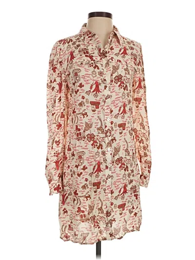Pre-owned Modcloth Casual Dress In Ivory
